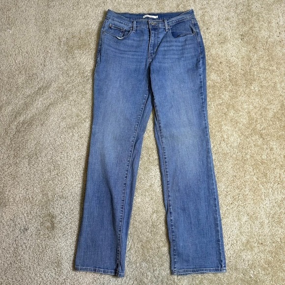 Levi's Denim - Levi's 505 Straight Leg Jeans Women's Size 8 Medium Wash Denim Pants